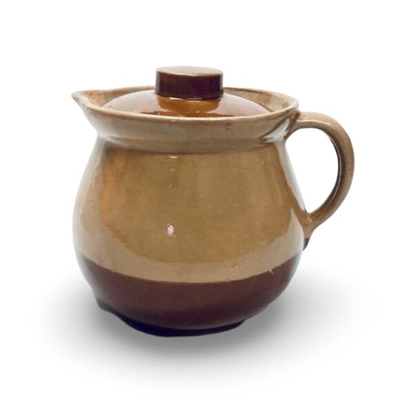 Watt Pottery Cabinart Bake Ware Pitcher with Lid c. 1940s USA - Picture 2 of 7